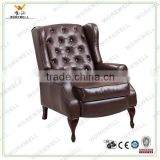 WorkWell antique luxury PU leather living room recliner chair Kw-Fu01a