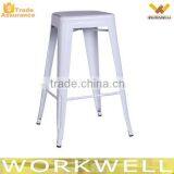 WorkWell Industrial Metal Frame Stackable Chair for Dining Kw-St13 thumbnail-3