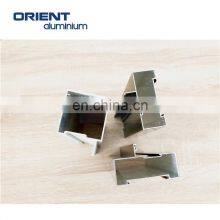 Powder Coated Charcoal Color Aluminium Extrusion Profile 6063t5 Wholesale for South Africa thumbnail-3