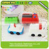 Ambulance Car And Plane Shaped Eraser For Boys