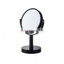Flower Shape Mirror With Storage Modern Design Plastic Standing Makeup Bathroom Mirror Household Accessories Storage Mirror thumbnail-3