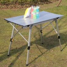 Camping Folding Table Lightweight Roll-up Table Portable Foldable Camp Tables Aluminum Height Adjustable