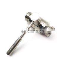 1.5 Inch 2 Way Male ss Ball Valve thumbnail-4
