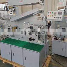 UGS31S 3 Plus 1 Color Automatic Portable Apparel Clothing Label Flexo Printing Machine, Roll to Roll Fabric Ribbon Printer thumbnail-2