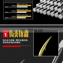 0.5g1g2g3g4g5g Snell Pelagic Very Thin Fishing Hook Explosive Hook Fish Net Fishing Treble Hooks #12 thumbnail-4