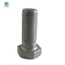 Hot Dip Galvanized Hex Head Bolt High Strength Carbon Steel Bolt Full Thread thumbnail-2