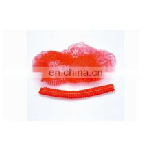 clip cap made in china free samples single/double elastic mob cap clip cap elastic head cover