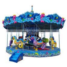 Popular Outdoor Kiddie Ocean Themed Marry go Round Amusement Carousel Rides for Sale thumbnail-1
