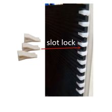esd PCB Magazine Slot Stopper , Smt Esd Magazine Rack Slot Locking Pin clips Pp Material