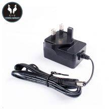 12В 0,5А адаптер питания с переменным током, с британским разъемом, сертифицированный GS, CE, UKCA, UL, ETL, FCC, PSE, BIS, KC, с высокой энергоэффективностью , адаптер питания с возможностью работы на напряжениях 5В 1А, 5В 1,5А, 5В 2А, 5В 2,5А, 9В 2А, 12