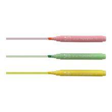 Manufacturer Custom Kids Stationery Fluorescent Macron Highlighter Pen Colorful Pastel Highlighter Marker Pen Set for School thumbnail-3