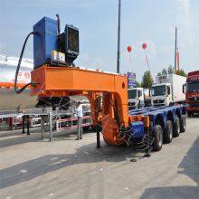 Large Cargo Transport Semi-trailer Large Item Transport Vehicle Multi Axle Semi-trailer