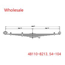 48110-8213, 54-104 For Front Axle Spring Hino Ranger/ FF series Medium Duty Vehicle Wholesale