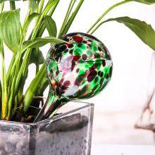 Wholesale Blown Colorful Self Automatic Drip Glass Plant Watering Bulb Aqua Globes for Garden Plant