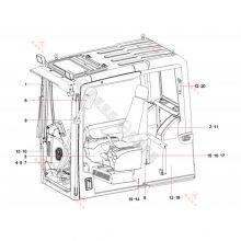Genuine & OEM SANY Spare Parts Catalogue Online SANY Excavator Parts Diagram thumbnail-4