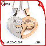 Mothers Day Wholesale Gifts Crystal Heart Silver Pendant For Friends thumbnail-4