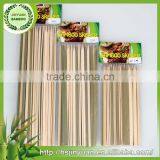 Natural Healthy Good Quality Bulk Wholesale Bamboo Skewer Flat thumbnail-2
