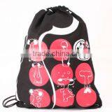 Waterproof Full Priting Custom Drawstring Bag