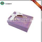 Custom Luxury Silver Logo Cardboard Paper Merci Chocolate Box thumbnail-3