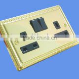 Flash wall socket-british standard