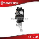 5pcs Multifunctional Ratchet Combination Wrench Set 8-15mm