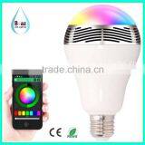 CE & RoHS Certificate RGBW Speaking LED Bluetooth Bulb thumbnail-1