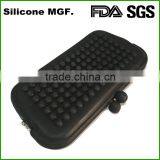 Shinerin Funky Dot Design Wallets Silicone Cosmetic Bag Various Colours (Purple) thumbnail-2