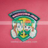 Wholesale Irregular & Fashion Logo School Uniforms Woven Patches