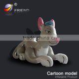 High quality outdoor inflatable advertising simulation inflatable animals cartoon fox model