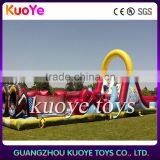 Inflatable Wipeout Obstacles, Inflatable Kid Play Toys Obstacles Course,giant Inflatable Obstacle Course