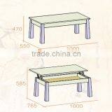 Height Adjustable Coffee Table thumbnail-2