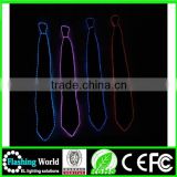 High quality numerous in variety el wire light-up necktie