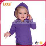 2016 Wholesale 100% Cotton Children Plain Blank Custom Hoodies For Kids