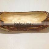 2016 New Natural Wood Root Fruit Plate With Tree Bark thumbnail-1