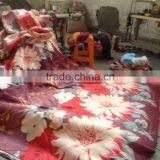 100% Polyester 3D Printed Fabrics 230*460cm Quilt Cover