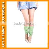 Warm Drop for Leg Warmers 2016 Hot Sale Knee Crawl 100% Cotton Girls Knee Socks PGLG-0003 thumbnail-4