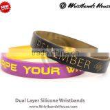 2014 Newest Cheap Custom Silicone Bracelets | Wonderful Cheap Silicone Bangle Bracelet | High Quality Custom Bangle Bracelet thumbnail-2