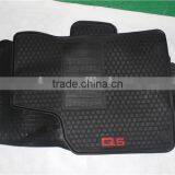 Full Set PVC Black Rubber Front Floor Mat With Logo for Audi Q5 thumbnail-2