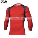 Wholesale Long Sleeve Compression Shirts Rash Guard thumbnail-3