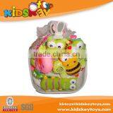 EN71 Passed Rubber Bath Toy in Vehicle Set/ Pvc Bath Toy Set/ Floating Vinyl Bath Toy in Bathtime for Funanimal Toy 6pcs Vinyl t thumbnail-1