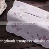 Hand Embroidery Tissue Box Cover thumbnail-2