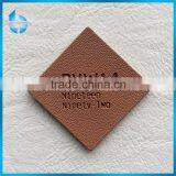 Leather Label Factory Customs Laser - Carving Engraved Artificial Leather Patch Tag
