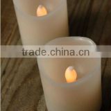 Color changing wax flameless candle light