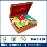 Chinese Wooden Tea Box With Magnetic Closure thumbnail-1