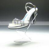 Slat Wall Acrylic Shoe Display, Shoes Display Rack thumbnail-2