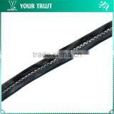 Width 1.8 Centimeter Black Leather Colorful Braid Trimming thumbnail-5
