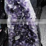 Natural Rock Amythest Crystal Quartz Geode