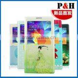 Lovely Sweet Heart Color Drawing Printing Leather Case for Samsung Galaxy S5 thumbnail-1