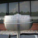 Stainless Steel Vintage Italian Table Lamp thumbnail-1