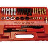 43PCS UNF, UNC & Metric Rethreaded Kit / Auto Repair Tool / General Tool